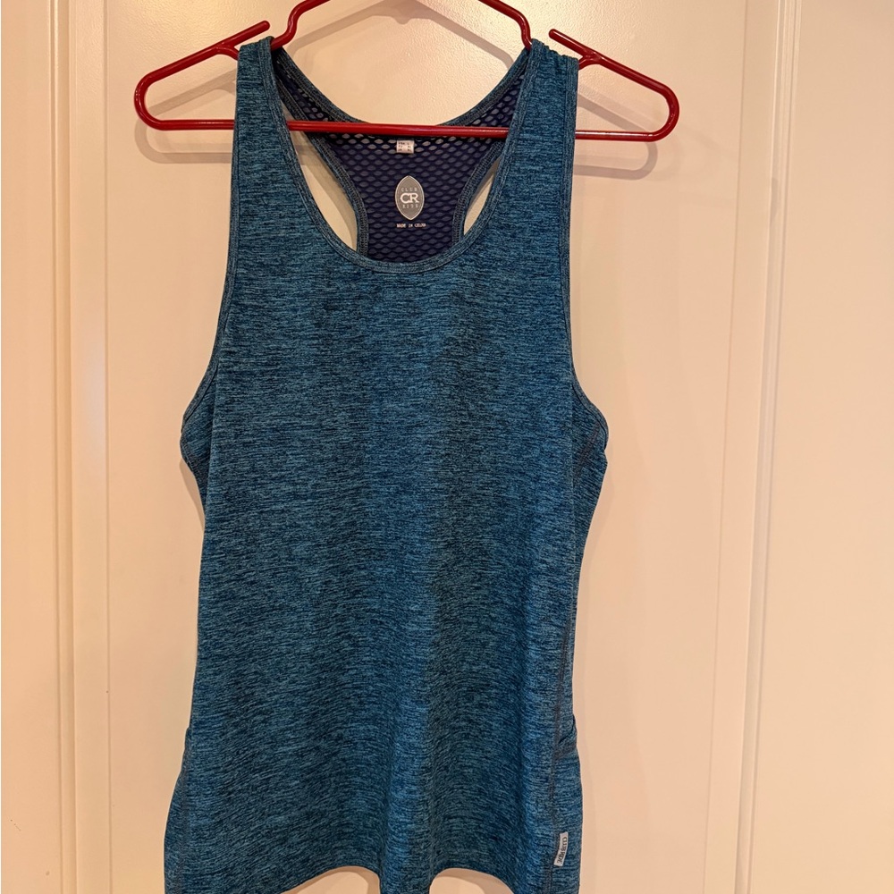 Club Ride blue Mountain Bike Tank top size Large NWOT